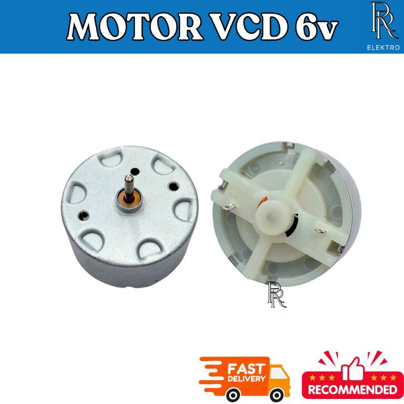 motor vcd rf 500 motor dinamo 6V