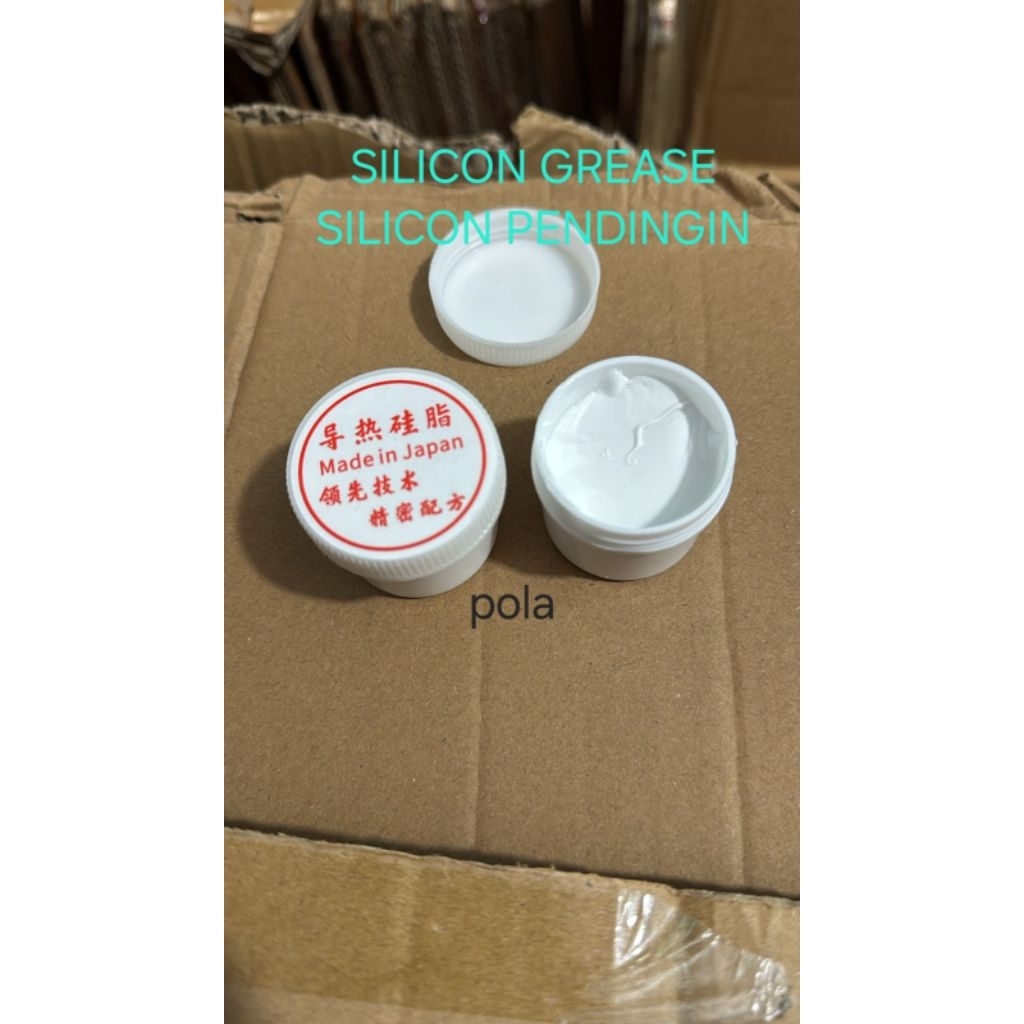 SILICON GREASE THERMAL PENDINGIN TRANSISTOR IC made in japan
