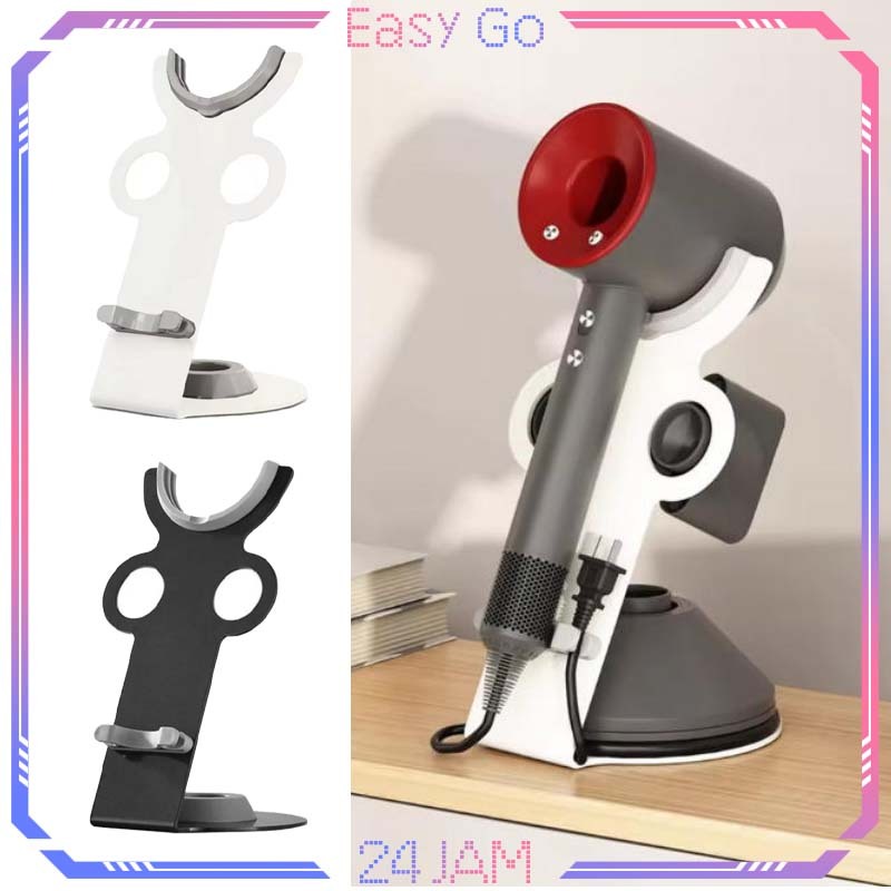 Dudukan Hair Dryer Penyangga Hairdryer Hair Dryer Holder Bracket Hair Dryer Stand Untuk Dyson Hair D