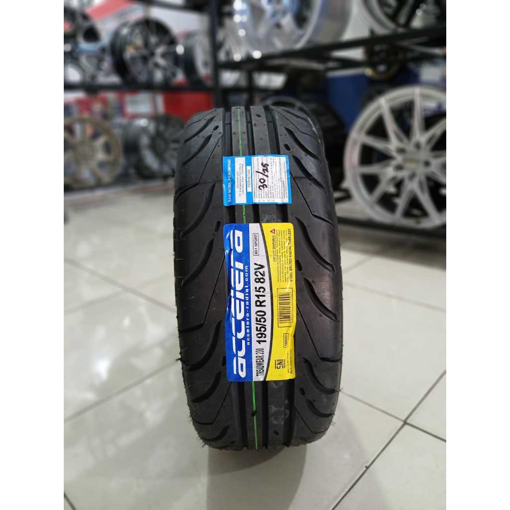 ban mobil semislik ukuran 195/50 r15 accelera 651 - spot ban 195 50 r15 semislik