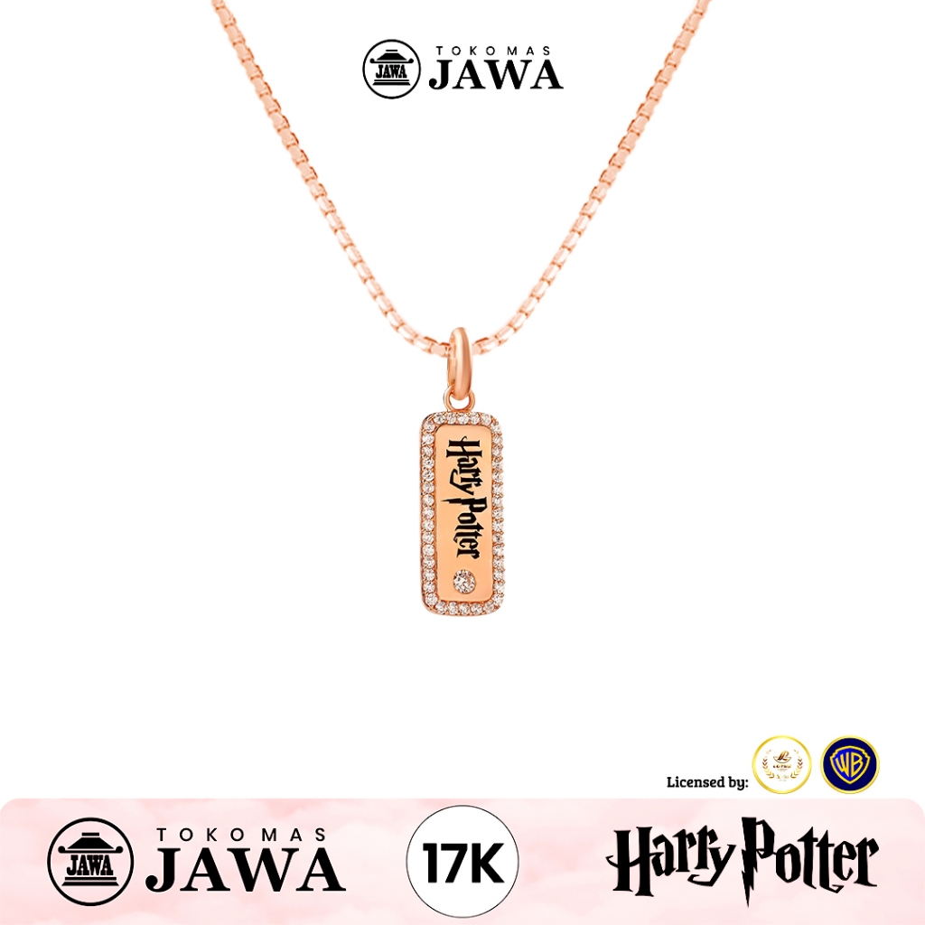 Toko Mas Jawa Liontin Emas Harry Potter Collection Kadar 17 Karat