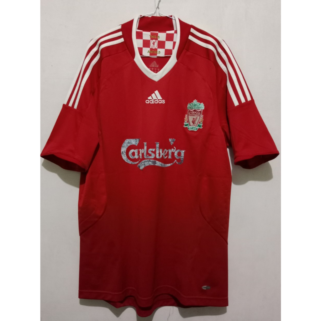 Original Liverpool 2008 Home Jersey