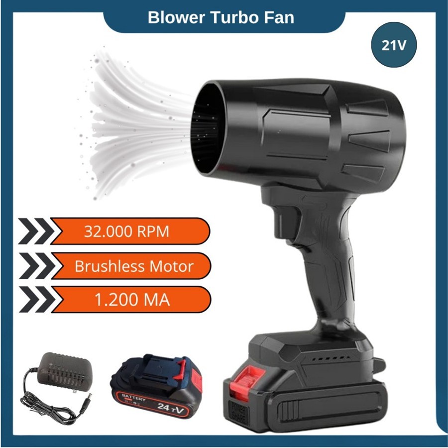 Blower Turbo Portable Blower Mini Angin Jet Fan Cordless Turbo JetFan