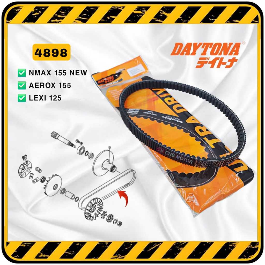 Vbelt / Vanbelt DAYTONA Racing Yamaha NMAX 155 NEW | AEROX 155 | LEXI 125