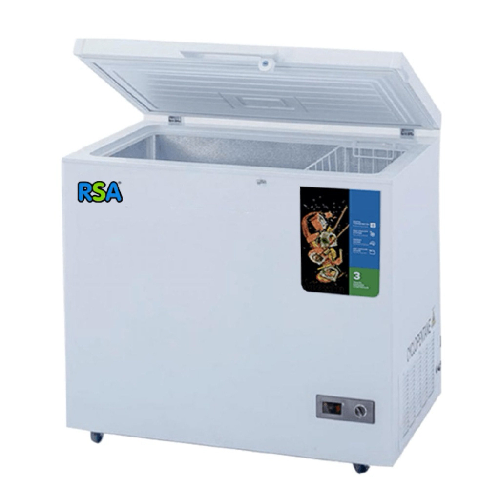 (BEKAS PAKAI) CHEST FREEZER BOX RSA Freezer box CF 310 WHITE 310Liter CF | RSA CF 220 220 LITER | RS