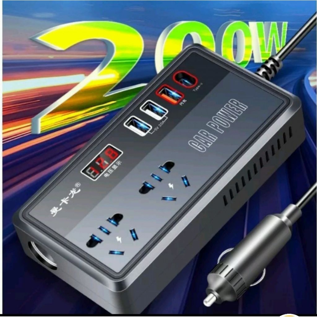 inverter mobil 12v ke 220 v