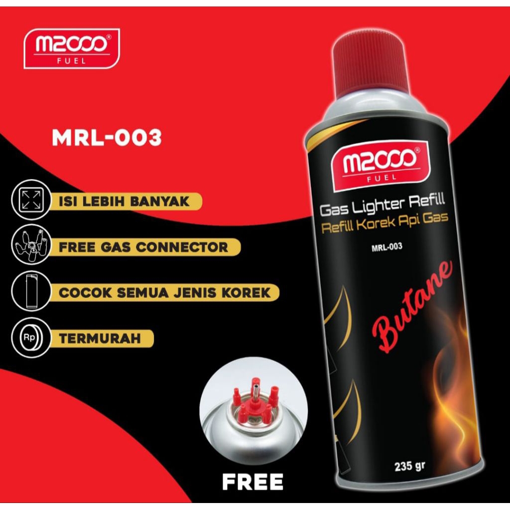 REFILL GAS ISI ULANG KOREK API TOKAI & M2000