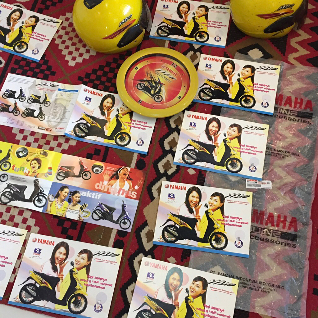 BROSUR YAMAHA MIO KUNING TH2004-2005