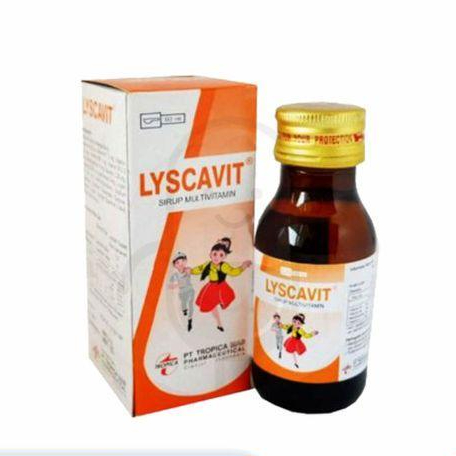 LYSCAVIT SYRUP ISI 60 ML BOTOL