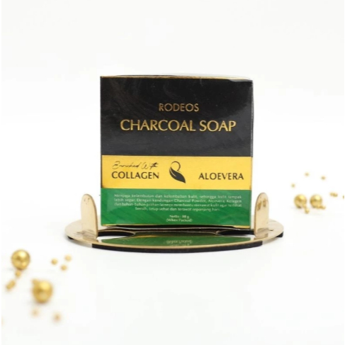 Rodeos Men Charcoal Soap Jerawat Detoksifikasi