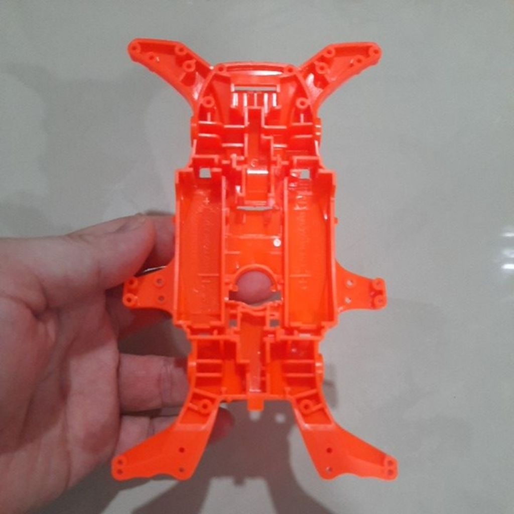 Chassis MA Orange Fluorescent Ori Tamiya Chassis MA Ori