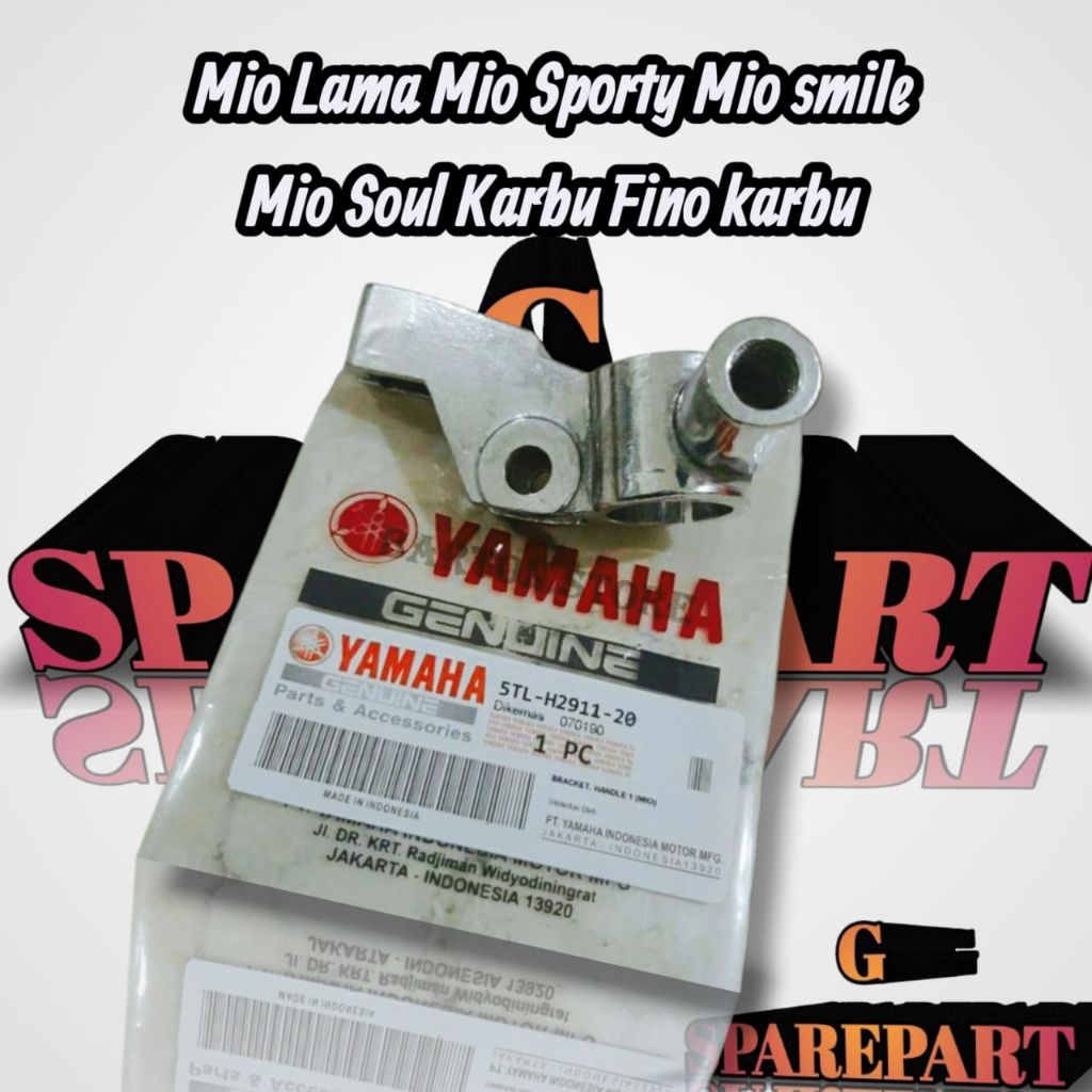 Dudukan Handle Spion Kiri Yamaha Mio Lama Mio Sporty Mio Smile Mio Soul Karbu