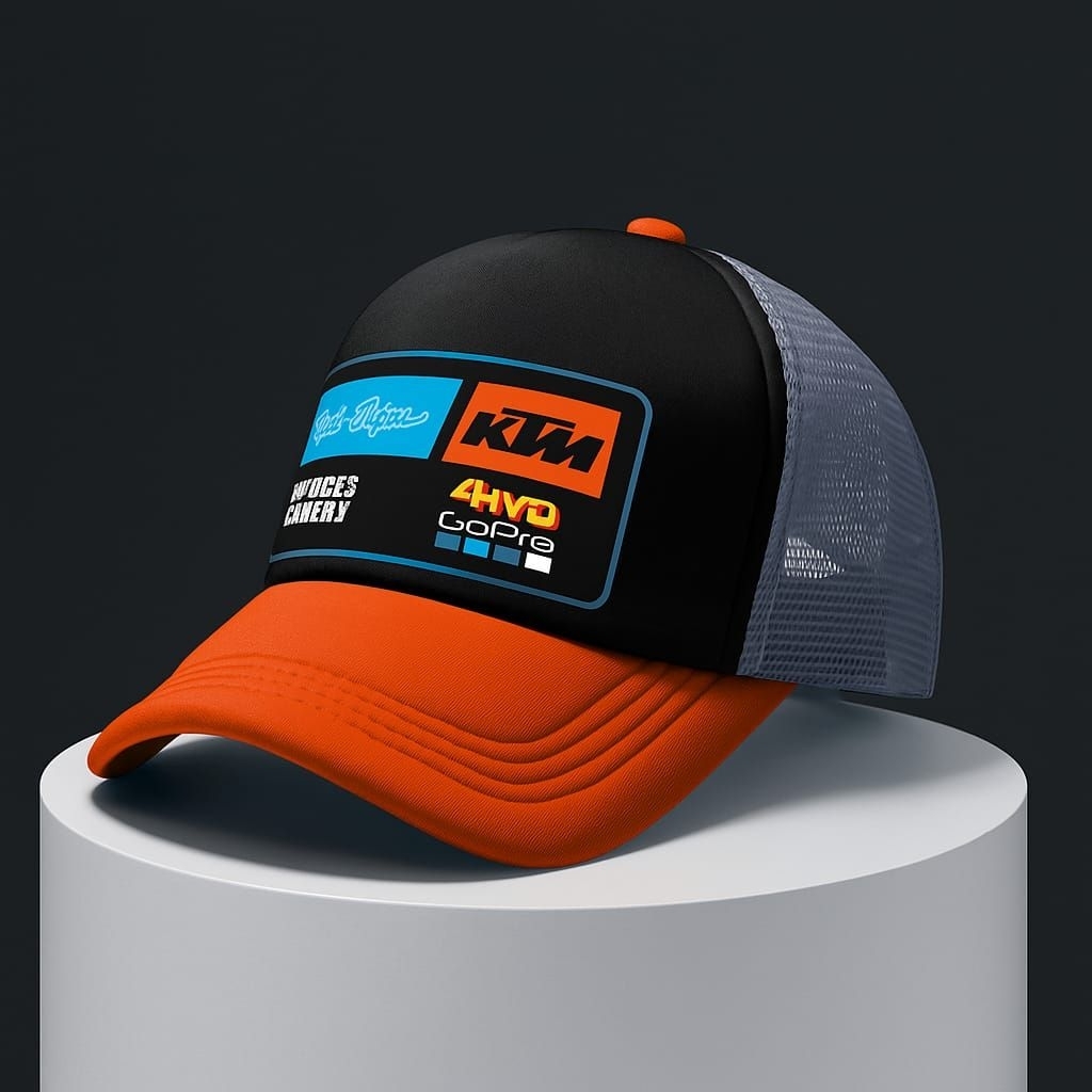 Topi Jaring Ktm Racing Original Topi Jaring Pria Wanita Topi Pembalap