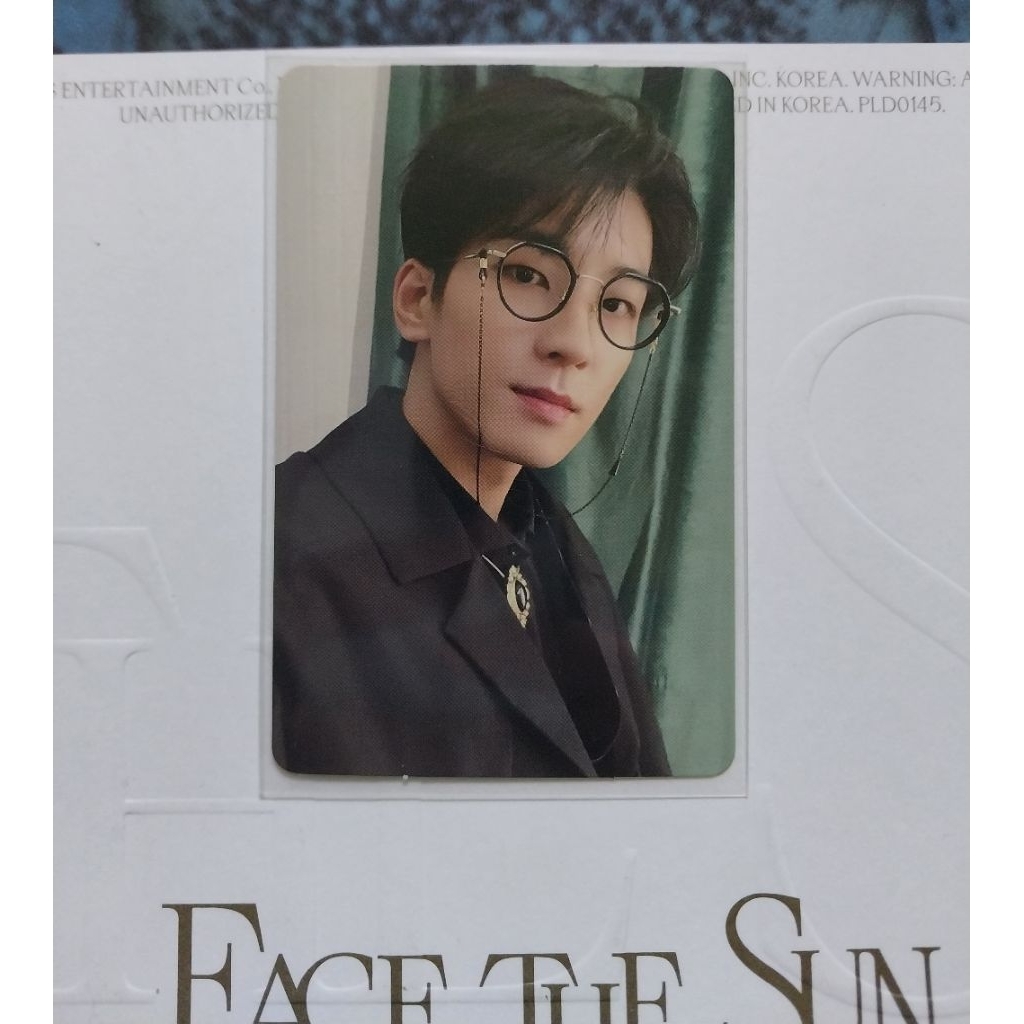 wonwoo potter membership kit memkit pc only photocard seventeen