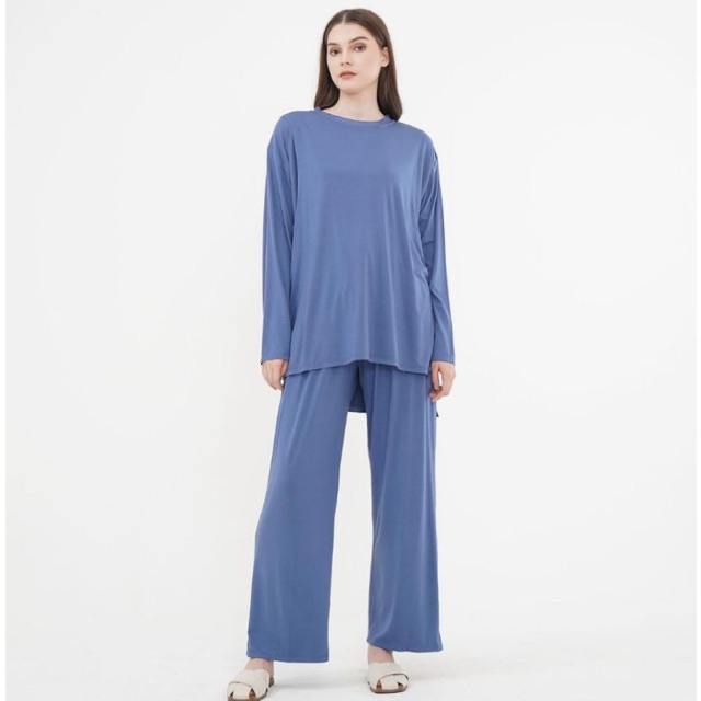 (Preloved) Setelan Celana Busui Bukaan Kanan Kiri by Fixpose