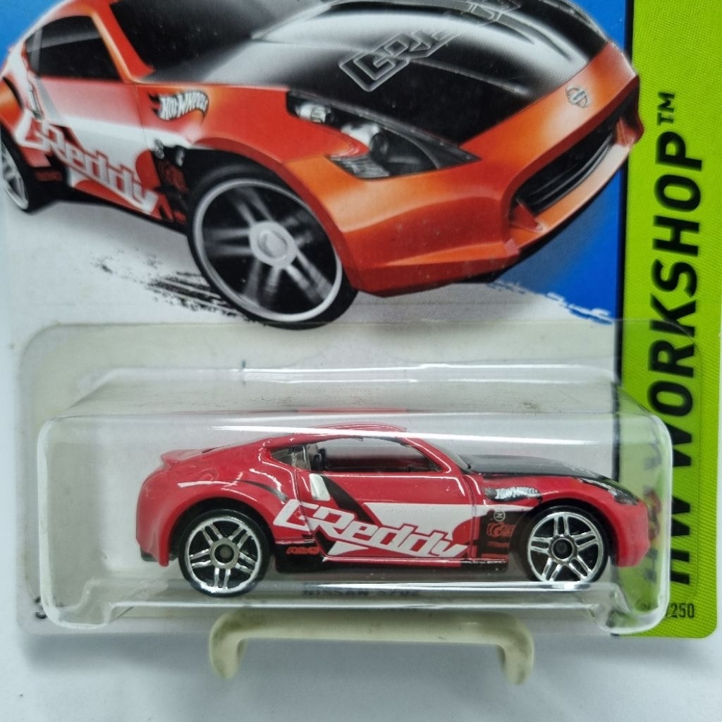 Diecast Mobil Hotwheels 1:64 NISSAN 370Z Red Merah