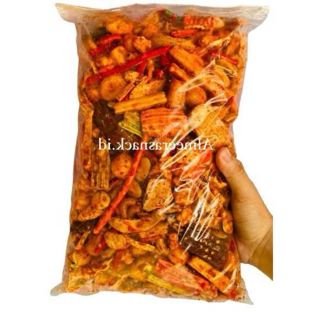 

Trending No 1. SEBLAK KERING CAMPUR PEDAS DAUN JERUK CAMILAN VIRAL TERMURAH 250GR