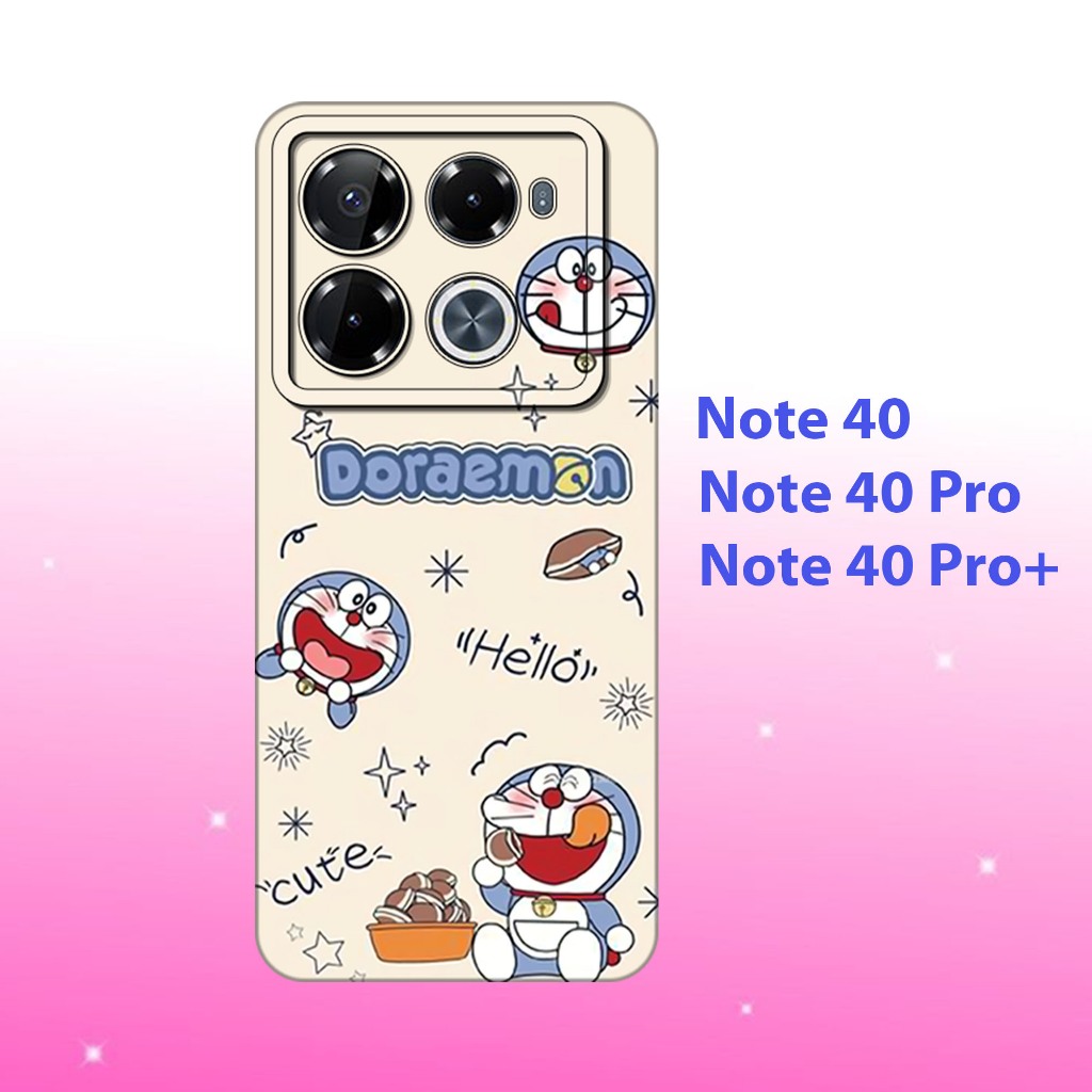 Softcase infinix Note 40 ,infinix Note 40S ,infinix Note 40 Pro ,infinix Note 40 Pro Plus -casing Hp