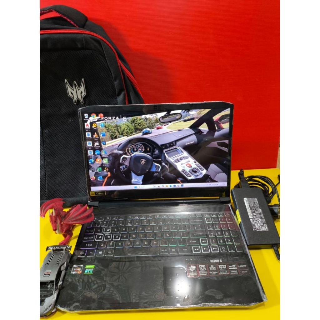 LAPTOP ACER NITRO 5 AN515-45 R6RF RGB NVIDIA RTX 3060 (ACER PREDATOR)