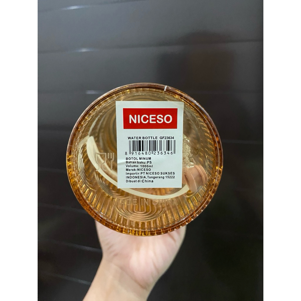 (NEW) botol niceso gold