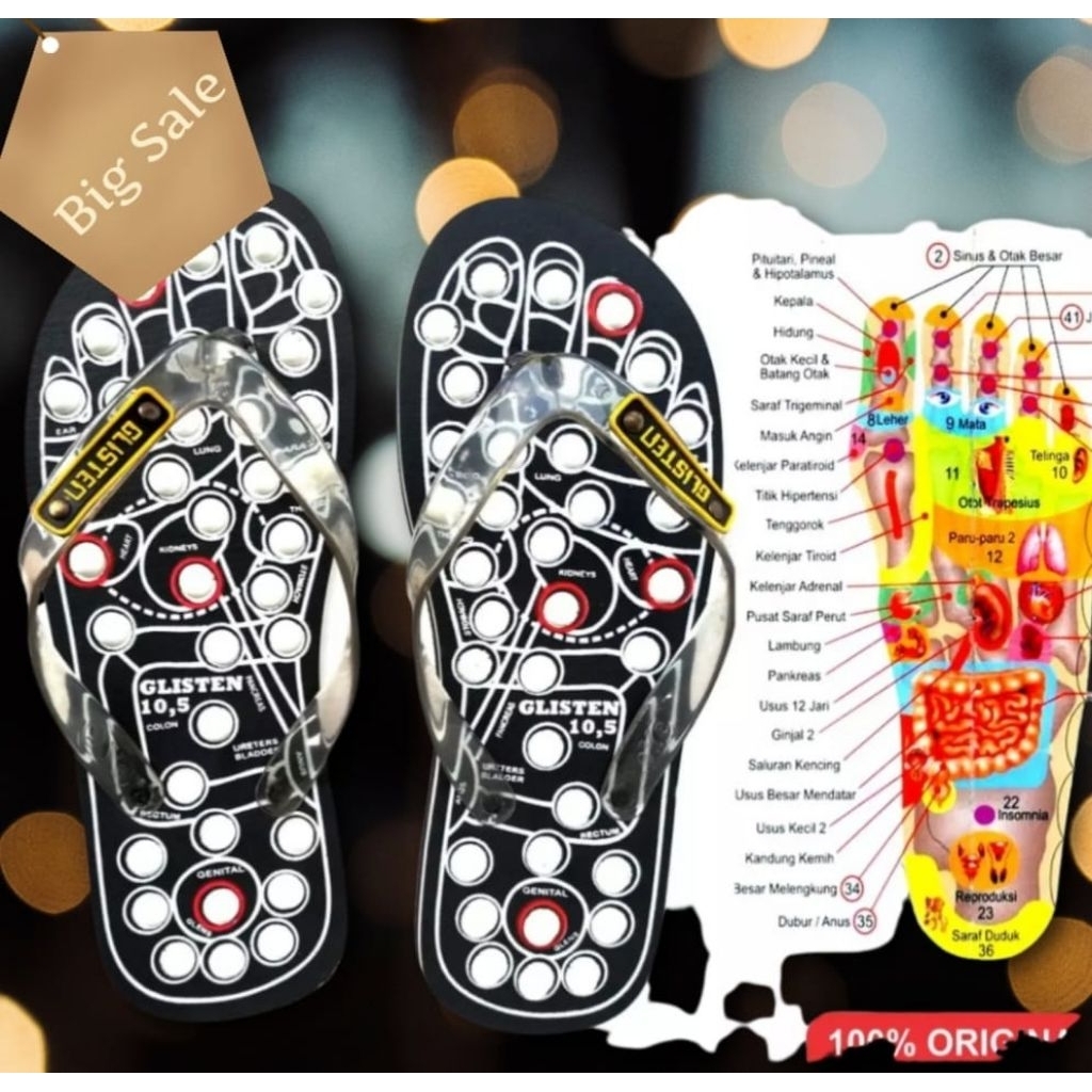 Sandal Terapi Glisten Swiss sendal