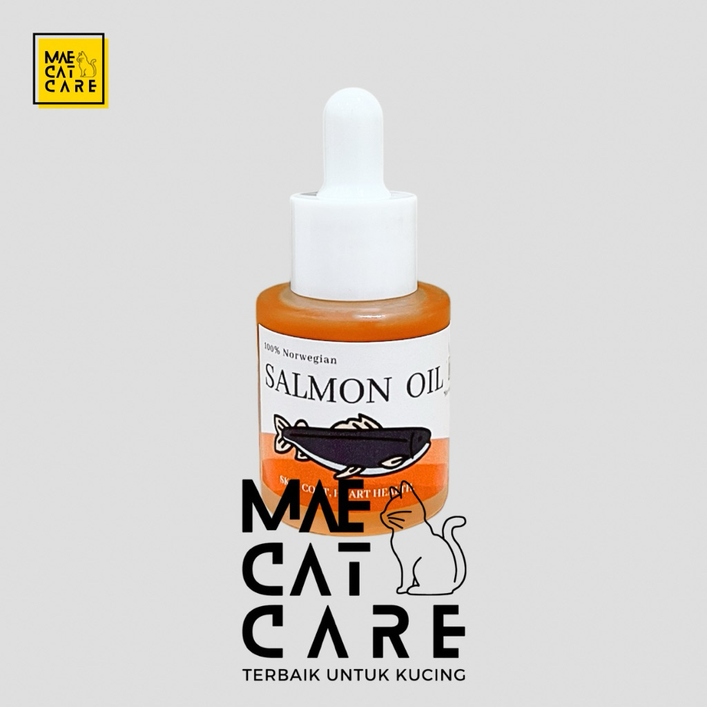 Salmon Oil for cats & dogs (20ml) Minyak Ikan Salmon - Vitamin Kucing