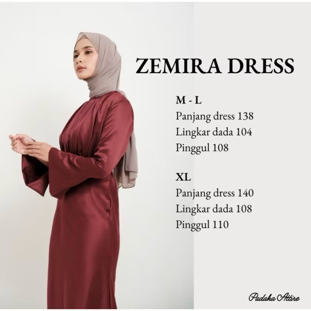 Preloved Dress Zemira (Padaka Attire)