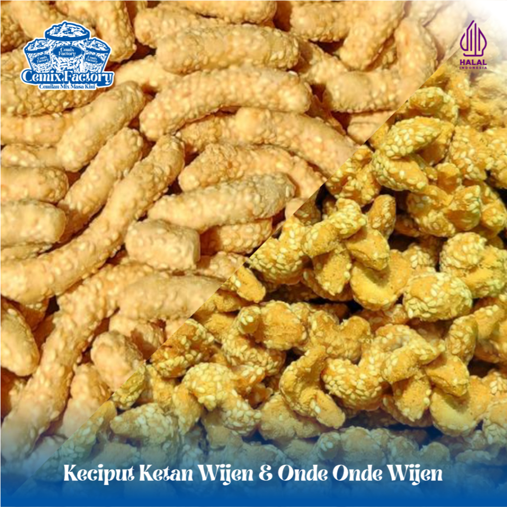 Keciput Ketan Wijen & Onde Onde Wijen