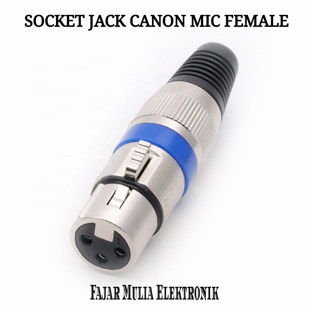 Socket Jack Canon Mic Female