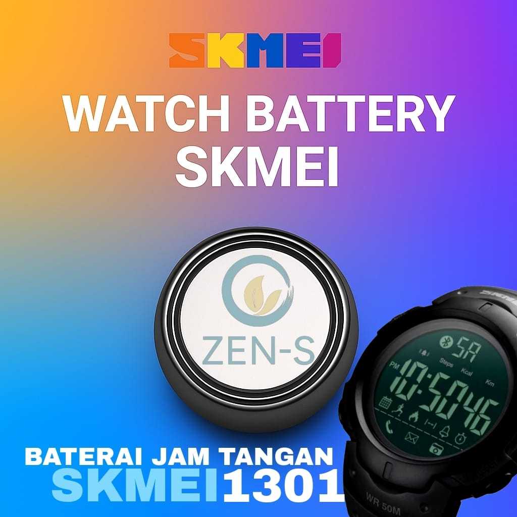 Baterai Battery Batu Jam Tangan SKMEI Asli Model TYPE 1301 Original untuk SKMEI Watches