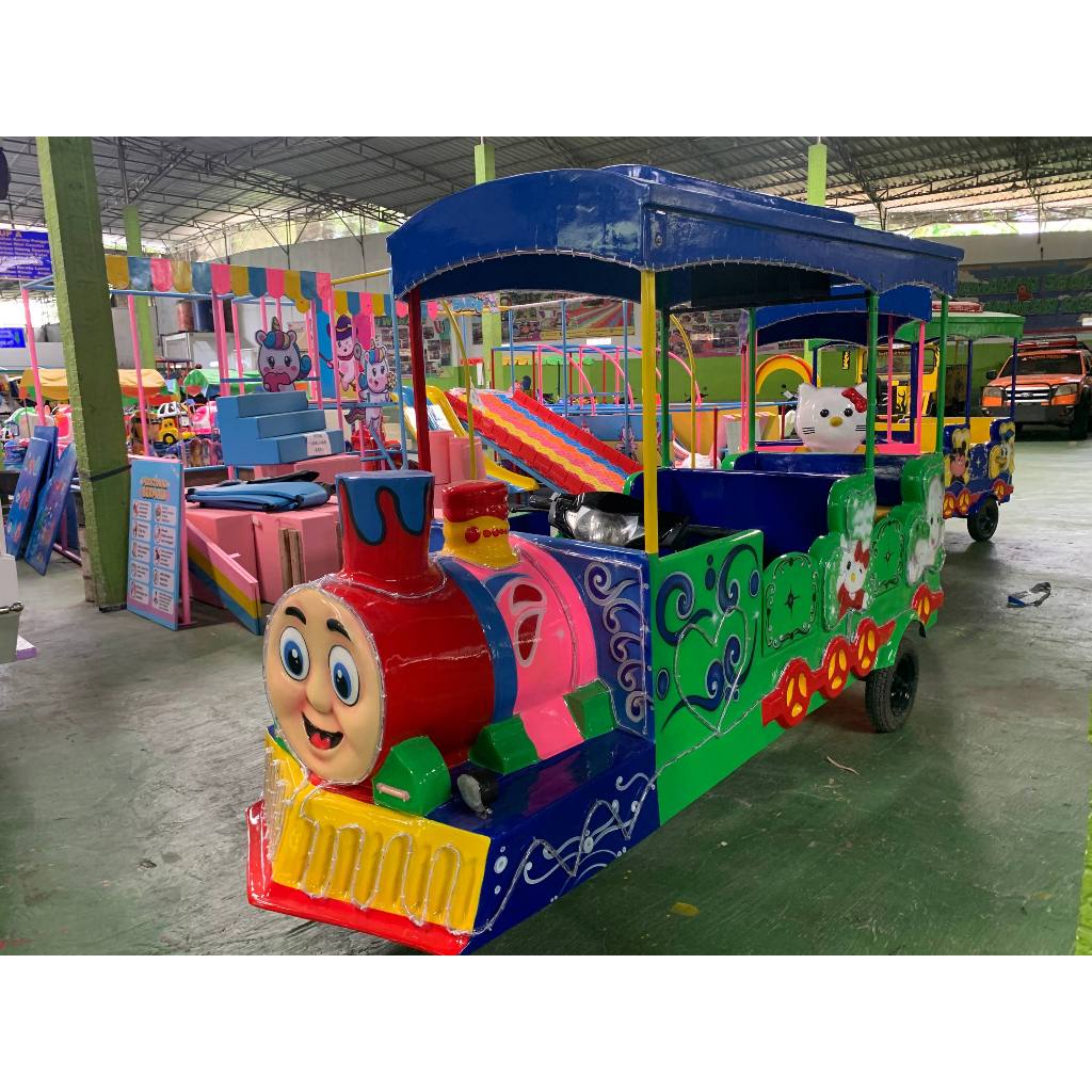 Kereta Montor Odong odong Wahana Termurah Langsung Dari Pabrik Ilham Industru Wahana