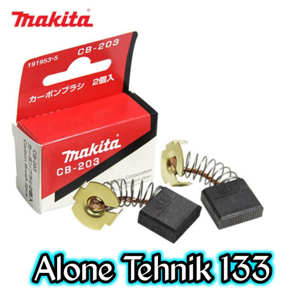 CARBON BRUSH MAKITA GA 7020 2414NB MT240 MT243 CB 203 ORIGINAL