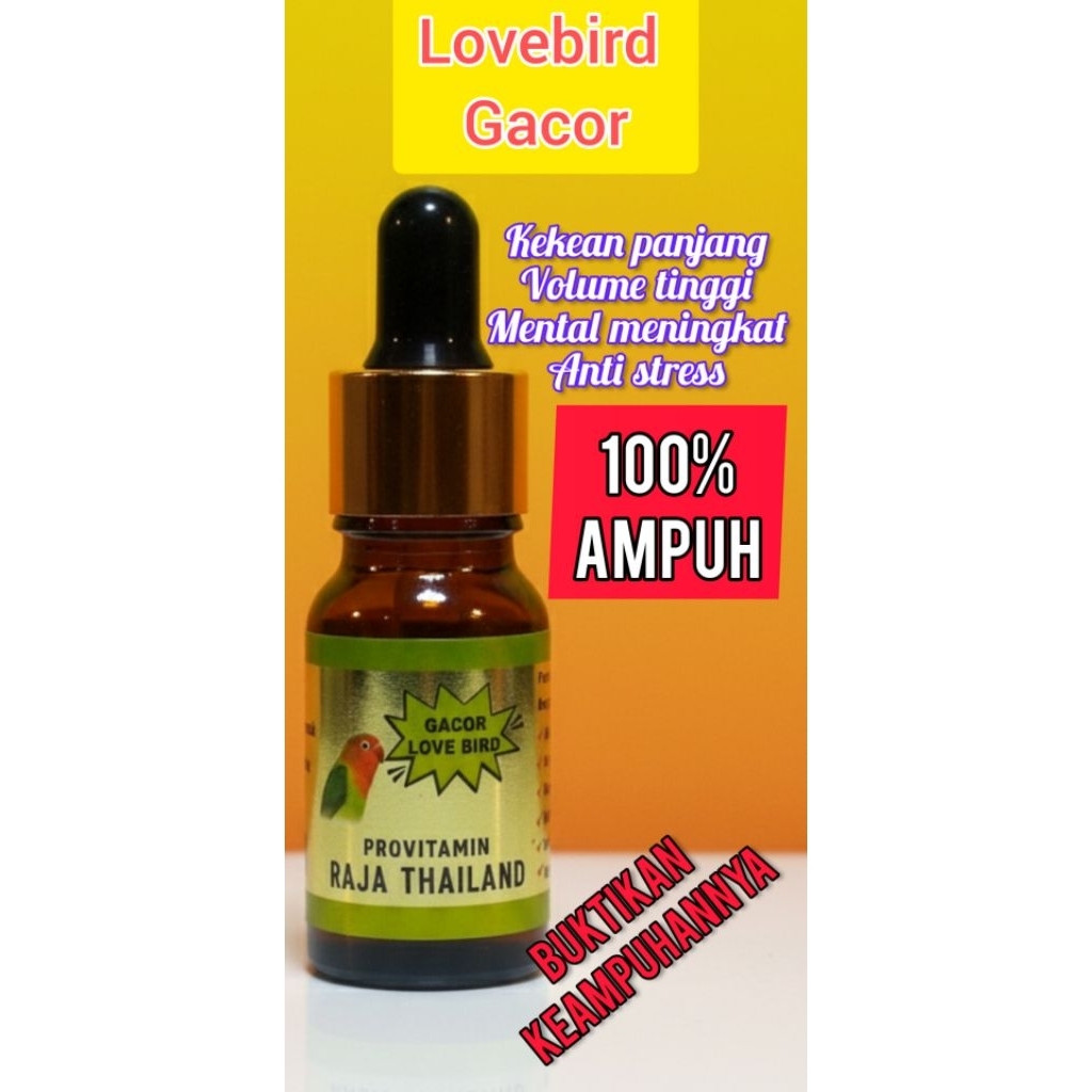 GACOR LOVEBIRD VITAMIN