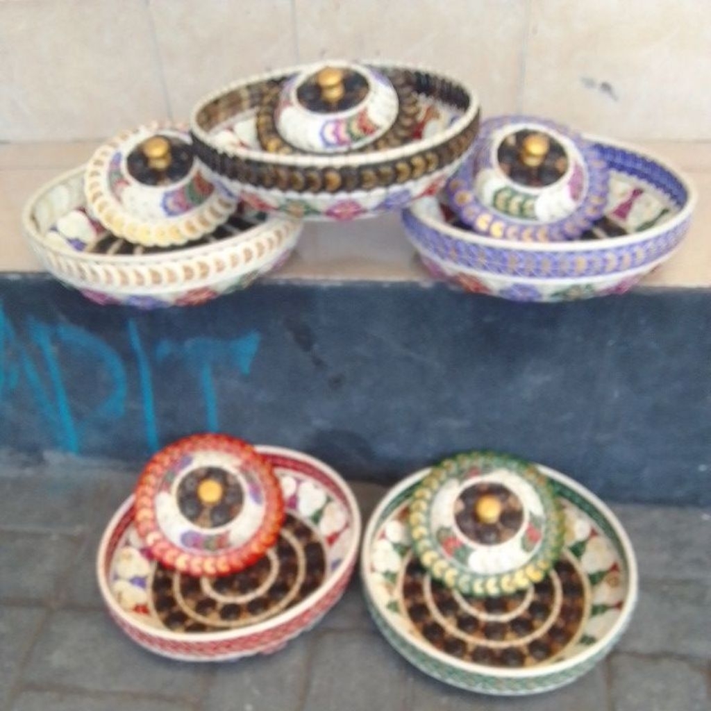 bokor kundangan bahan batok kelapa diameter 30 cm