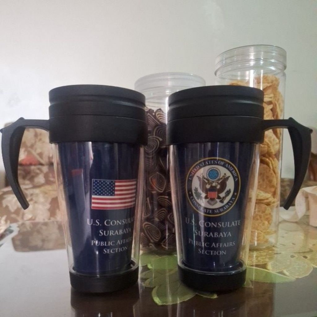 Tumbler/botol plastik minum 200ml