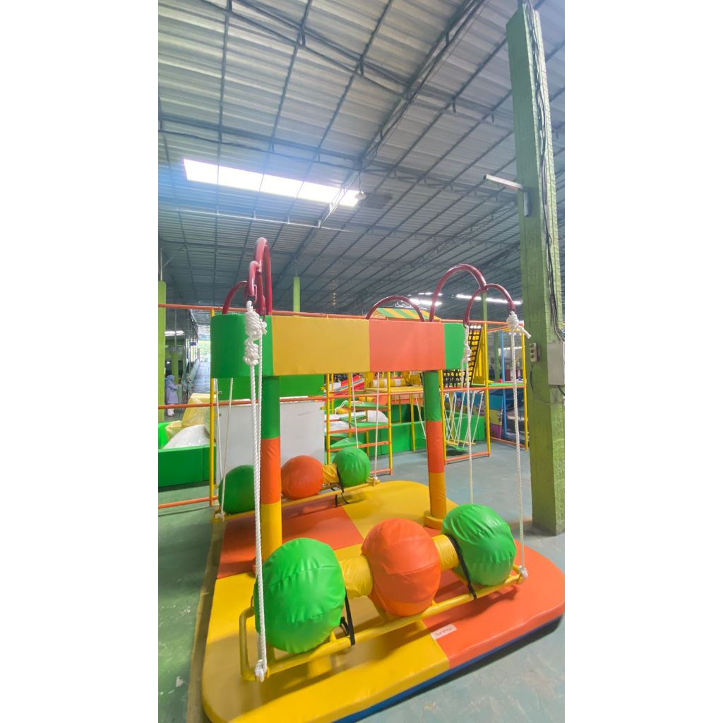 jual playground indoor ayunan peanut swing mainan playground indoor
