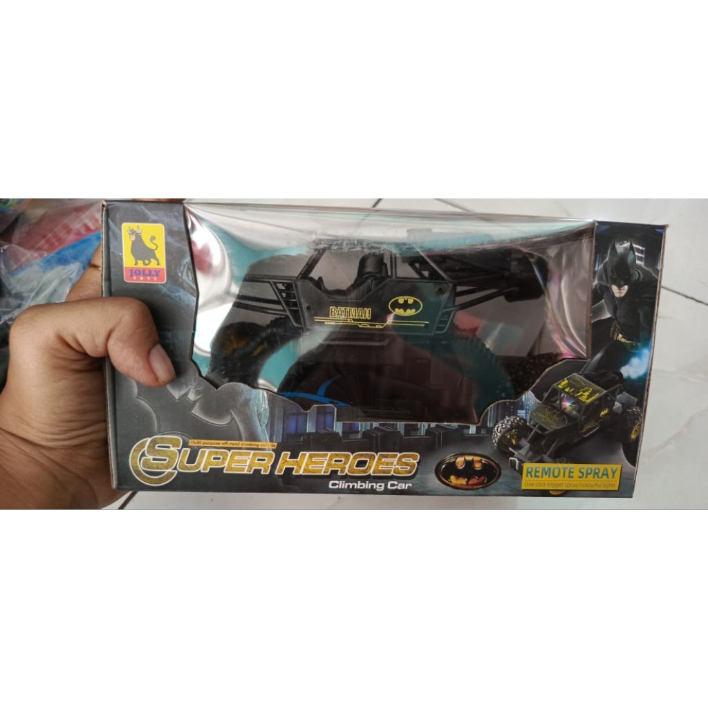Mainan Mobil RC Jeep Batman Superheroes