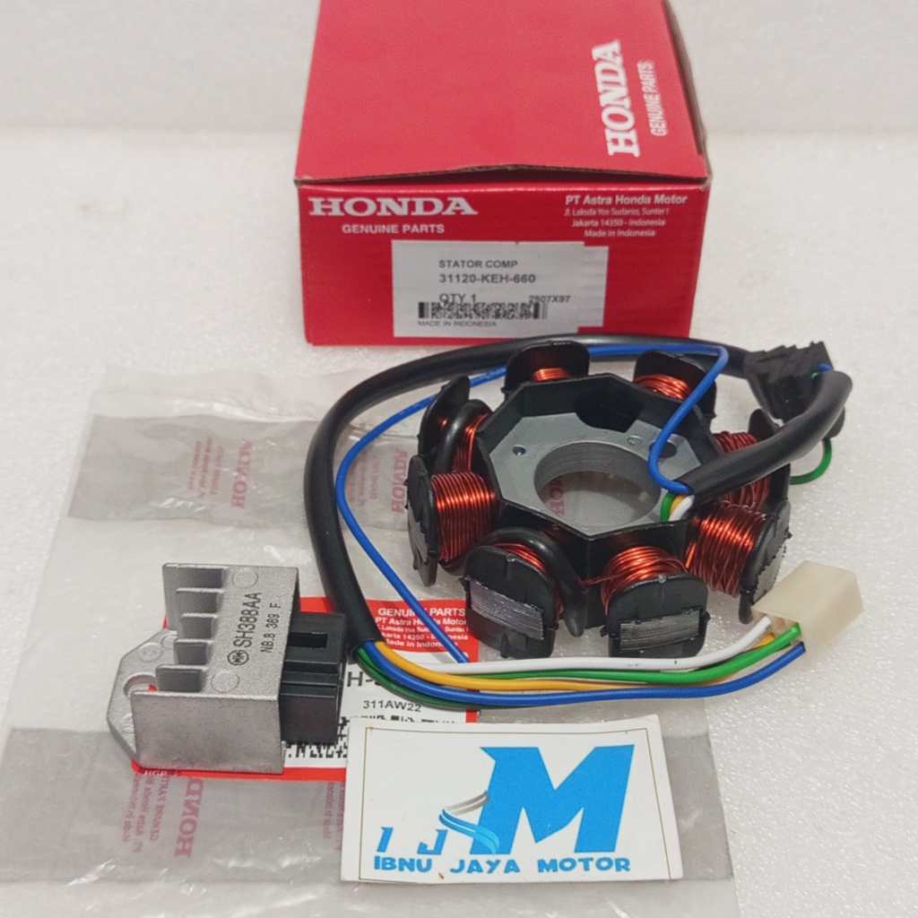 Paket Spull Stator Assy Set Kiprok Regulator GL PRO MAX GL PRO NEOTECH MEGA PRO OLD HIU KEH