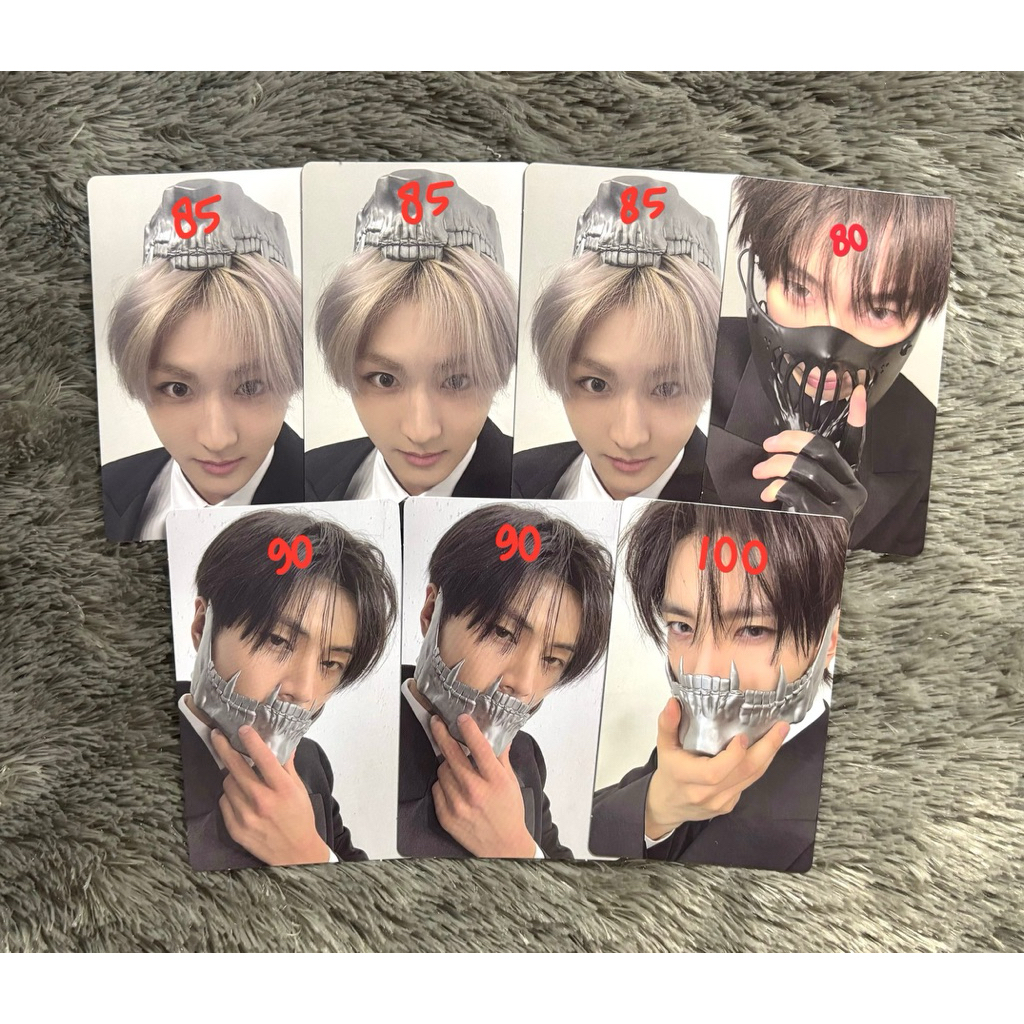 PHOTOCARDS BENEFIT POB ENHYPEN DESIRE : UNLEASH WEVERSE GLOBAL REGULER ENGENE VER APPLE MUSIC APPMUS