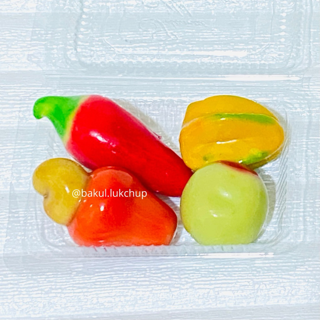 Kue Lukchup Thailand | Kue Buah Mini Kacang Hijau
