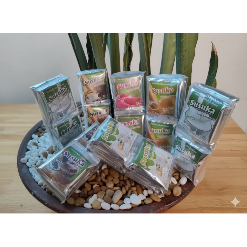 Susu Kambing Susuka Sachet Susu Kambing Bubuk Aneka Rasa