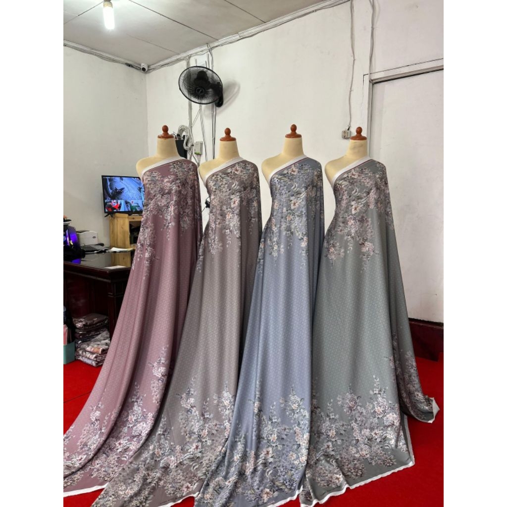 Bahan Kain Lionel Richie | Motif ANYA | Kain meteran | Bahan seragaman