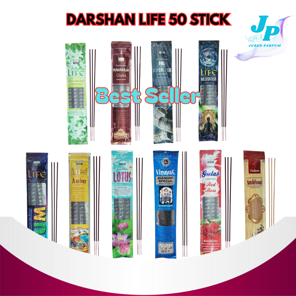 Dupa Hio Darshan Red Bathi Maharaja Gold isi 50 btg