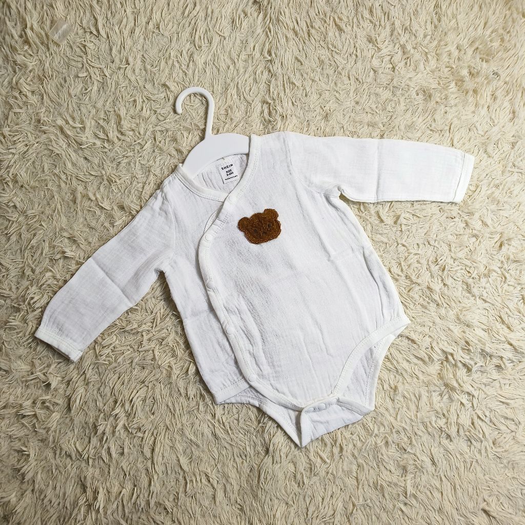 preloved jumper kimono shein size 3-6 bulan Ld 50 Pj 39