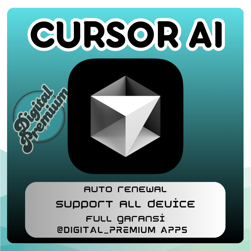 [1 Bulan] Cursor AI Pro Plan | Full Garansi