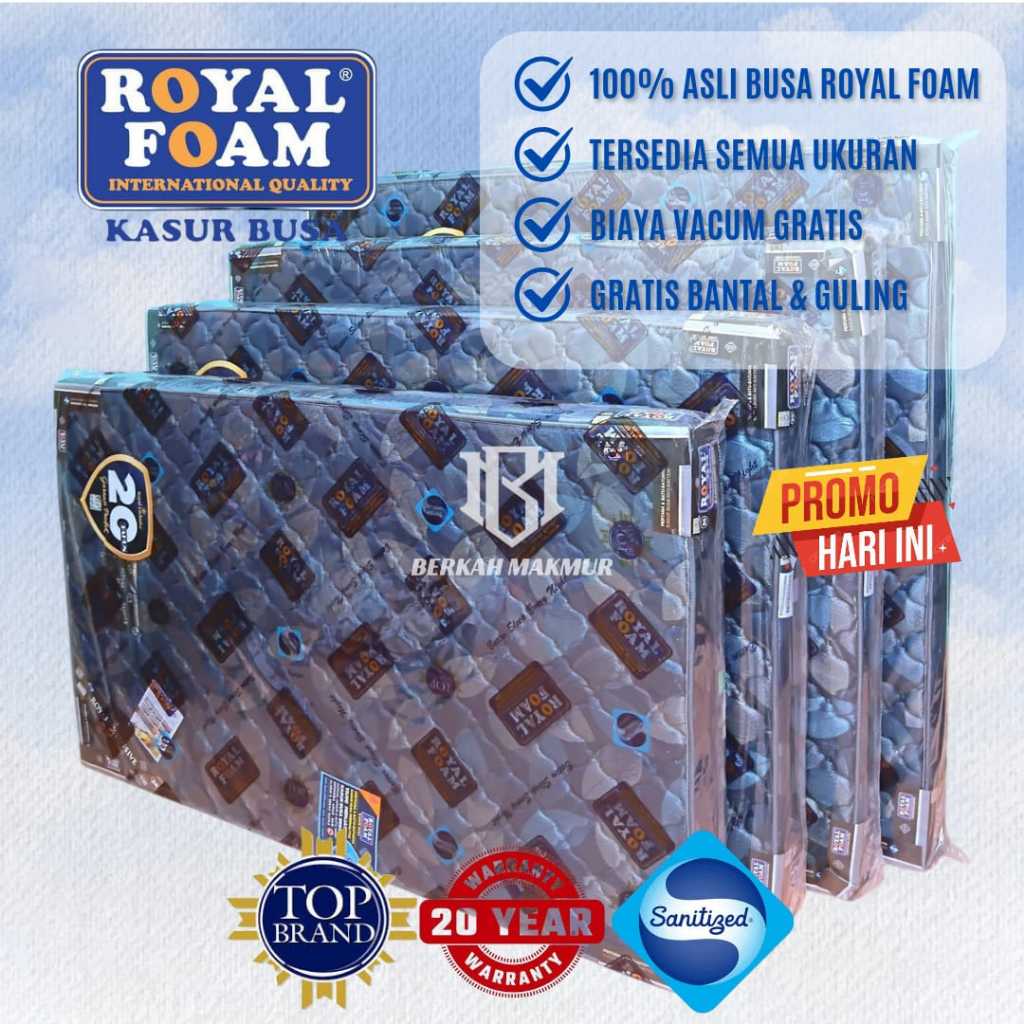 ROYAL EXCLUSIVE ECONOMY (REE) | KASUR BUSA ROYAL FOAM DENSITY 24 (GARANSI 20th)