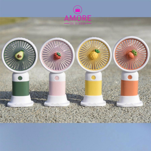 Kipas Angin Buah Mini USB Portable Kipas Karakter Buah Sayuran KIPAS ANGIN PORTABLE MINI TRAVELING
