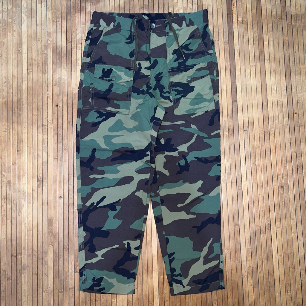 FATIGUE GU By UNIQLO MULTIPOCKET ARMY NYLON PANTS