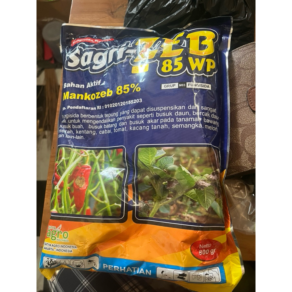 SAGRIZEB 85WP MANKOZEB  85% 800gram