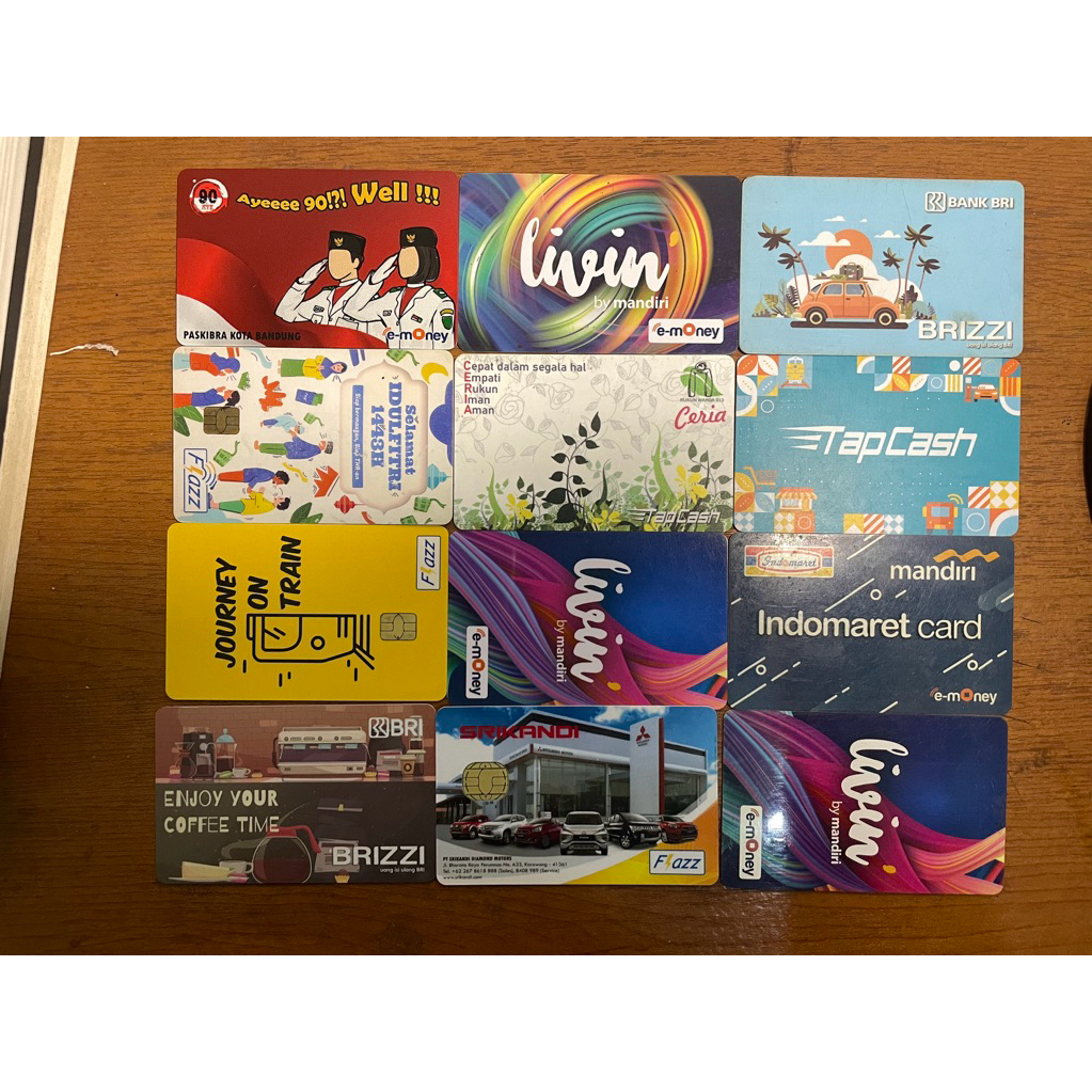 Kartu E-Money/E-Toll Mandiri,BRI,BCA,BNI | Kartu E-Toll Termurah